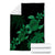 Hawaii Turtle Plumeria Coconut Tree Polynesian Premium Blankets - Green - AH - Polynesian Pride