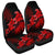 Hawaii Turtle Plumeria Coconut Tree Polynesian Car Seat Covers - Red - AH Universal Fit Black - Polynesian Pride