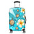 Hawaii Turtle Plumeria Kanaka Ocean Luggage Covers - AH Black - Polynesian Pride