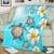 Hawaii Turtle Plumeria Ocean Premium Blankets - AH - Polynesian Pride