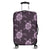 Hawaii Turtle Plumeria Violet Luggage Covers - AH Black - Polynesian Pride