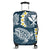 Hawaii Turtle Plumerian Polynesian Luggage Covers - Sease Style - AH Black - Polynesian Pride