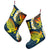 Hawaii Turtle Plumerian Polynesian Christmas Stocking - Sease Style - ver 2 - AH - Polynesian Pride