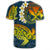 Hawaii Turtle Plumerian Polynesian T Shirt Sease Style ver 2 - Polynesian Pride