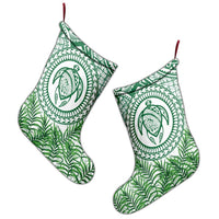 Hawaii Turtle Polyneian Palm Tree Leaf Christmas Stocking - AH - Polynesian Pride