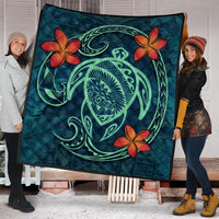 Hawaii Turtle Polynesia Tropical Premium Quilt - Tax Style - AH - Polynesian Pride
