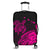 Hawaii Turtle Polynesian Map Plumeria Luggage Covers Pink - AH Black - Polynesian Pride