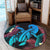 Hawaii Turtle Polynesian Tropical Round Carpet - Ghia Style - AH - Polynesian Pride