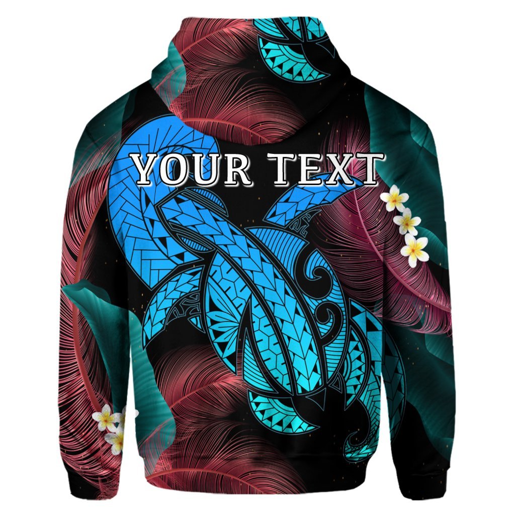 Custom Hawaii Turtle Polynesian Tropical Hoodie Ghia Style - Polynesian Pride