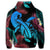 Hawaii Turtle Polynesian Tropical Zip Hoodie Ghia Style - Polynesian Pride