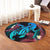 Hawaii Turtle Polynesian Tropical Round Carpet - Ghia Style - AH - Polynesian Pride