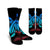 Hawaii Turtle Polynesian Tropical Crew Socks - Ghia Style - AH Crew Socks White - Polynesian Pride