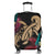 Hawaii Turtle Polynesian Tropical Luggage Covers - Ghia Style Gold - AH Black - Polynesian Pride