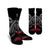 Hawaii Turtle Polynesian Tropical Crew Socks - Ghia Style Gray - AH Crew Socks White - Polynesian Pride