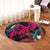 Hawaii Turtle Polynesian Tropical Round Carpet - Ghia Style Pink - AH - Polynesian Pride