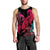 Hawaii Turtle Polynesian Tropical Tank Top - Ghia Style Pink - AH Black - Polynesian Pride
