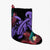 Hawaii Turtle Polynesian Tropical Christmas Stocking - Ghia Style Purple - AH Christmas Stocking 26 X 42 cm Black - Polynesian Pride