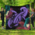 Hawaii Turtle Polynesian Tropical Premium Quilts - Ghia Style Purple - AH Black - Polynesian Pride