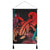 Hawaii Turtle Polynesian Tropical Hanging Poster - Ghia Style Red - AH Hanging Poster Cotton And Linen - Polynesian Pride