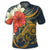 Hawaii Turtle Polynesian Tropical Hibiscus Plumeria Polo Shirt - Polynesian Pride