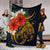 Hawaii Turtle Polynesian Tropical Hibiscus Plumeria Premium Blankets - AH - Polynesian Pride