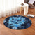 Hawaii Turtle Sea Ohana Round Carpet - AH - Polynesian Pride