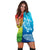 Hawaii Turtle Shark Polynesian And Sea Hoodie Dress - AH - Polynesian Pride