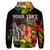 Custom Hawaii Turtle Tree Hibiscus Hoodie - Polynesian Pride