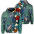 Hawaii Turtle Tropical Art Zip Hoodie Hela Style Unisex Art - Polynesian Pride