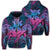 Hawaii Turtle Wave Polynesian Zip Hoodie Hey Style Blue Unisex Art - Polynesian Pride