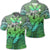 Hawaii Turtle Wave Polynesian Polo Shirt Hey Style Green Unisex Black - Polynesian Pride