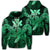 Hawaii Turtle Wave Polynesian Zip Hoodie Hey Style Green Pastel Unisex Art - Polynesian Pride