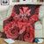 Hawaii Turtle Wave Polynesian Premium Blankets - Hey Style Red - AH - Polynesian Pride