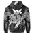 Hawaii Turtle Wave Polynesian Zip Hoodie Hey Style White - Polynesian Pride