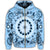Hawaii Underwater Pattern Zip Hoodie - Polynesian Pride