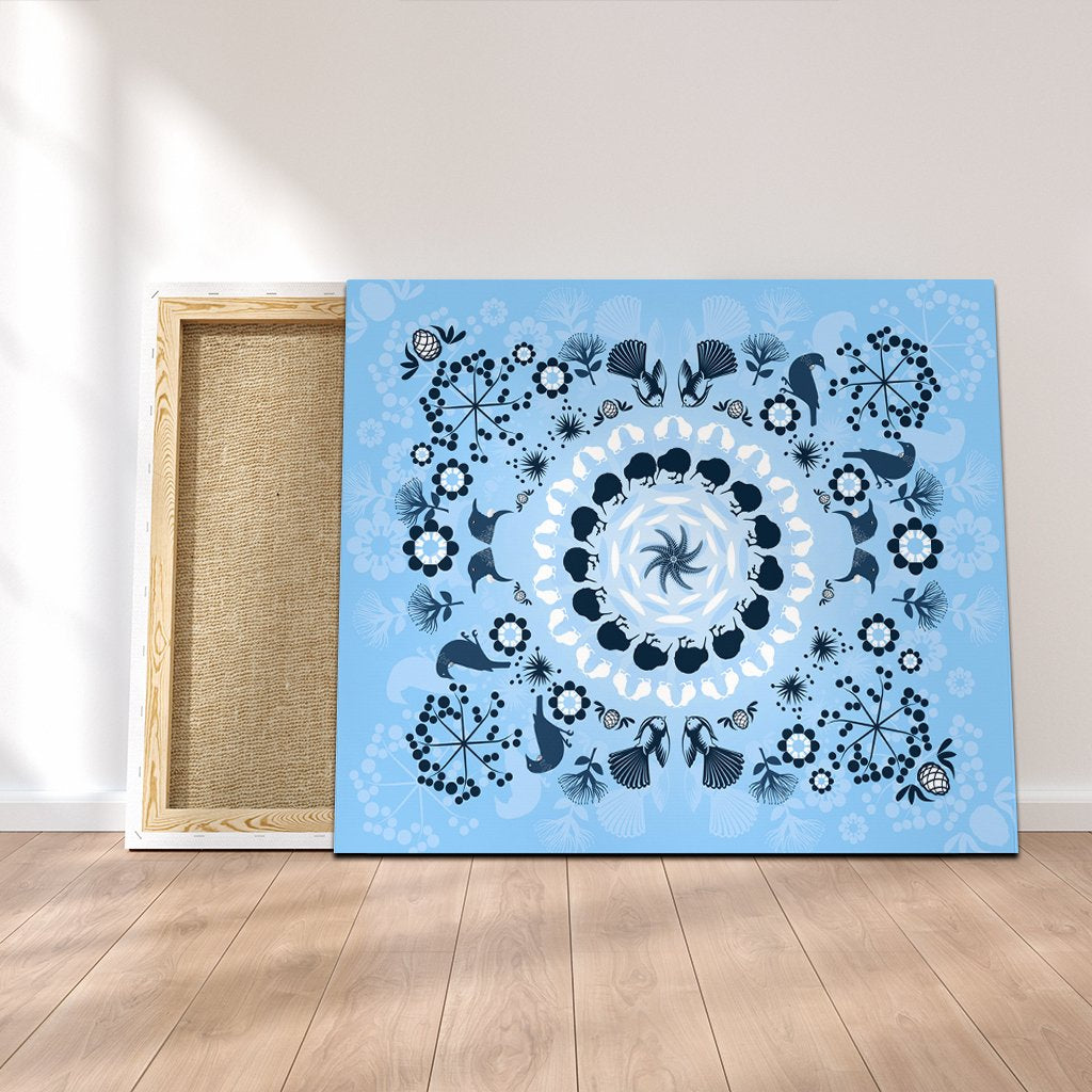 Hawaii Underwater Pattern Canvas - AH Canvas Poly-cotton - Polynesian Pride