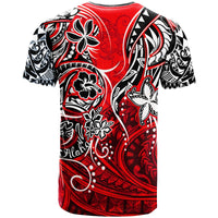 Hawaii T Shirt Vintage Floral Pattern - Polynesian Pride