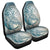 Hawaii Wave Kanaka Turtle Car Seat Covers - AH Universal Fit Black - Polynesian Pride