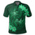 Hawaii Yin Yang Turtle Shark Hibiscus Plumeria Polo Shirt Green - Polynesian Pride