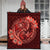 Hawaii Yin Yang Turtle Shark Hibiscus Plumeria Premium Quilts - Orange - AH - Polynesian Pride