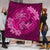 Hawaii Yin Yang Turtle Shark Hibiscus Plumeria Premium Quilts - Pink - AH - Polynesian Pride