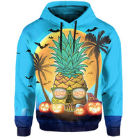 Hawaii Halloween Pineapple Hoodie - Polynesian Pride
