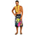 Hawaii Lavalava - Tropical Flowers One Size Blue - Polynesian Pride