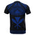 Hawaii Kanaka Polynesian T Shirt Divinity Blue - Polynesian Pride