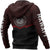 Hawaii Polynesian Zipper Hoodie Red Energy Style - Polynesian Pride