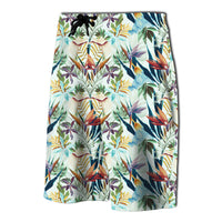 Hawaii Seamless Tropical Flower Plant And Leaf Board Shorts - Polynesian Pride