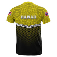 Hawaii Polynesian T Shirt Yellow Mix Style - Polynesian Pride