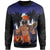 Hawaii Halloween Sweatshirt - Warrior Style - Polynesian Pride