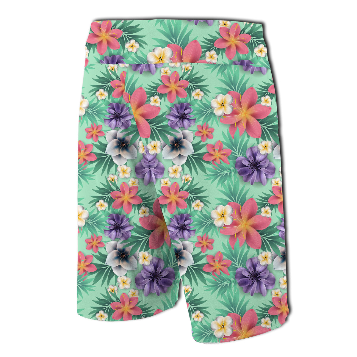 Hawaii Tropical Board Shorts - Polynesian Pride