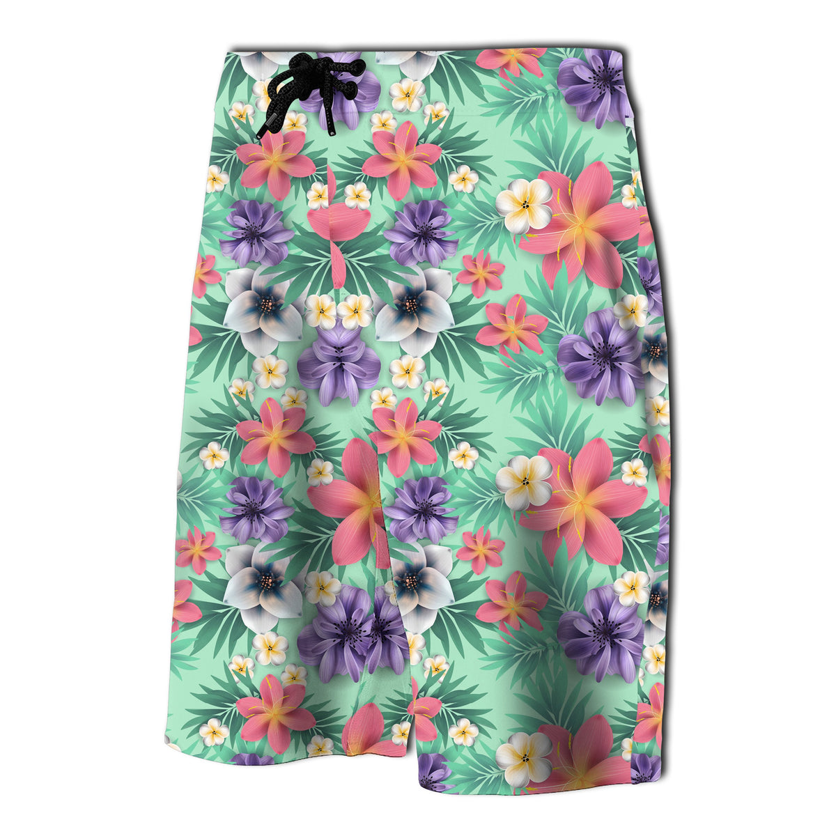 Hawaii Tropical Board Shorts - Polynesian Pride